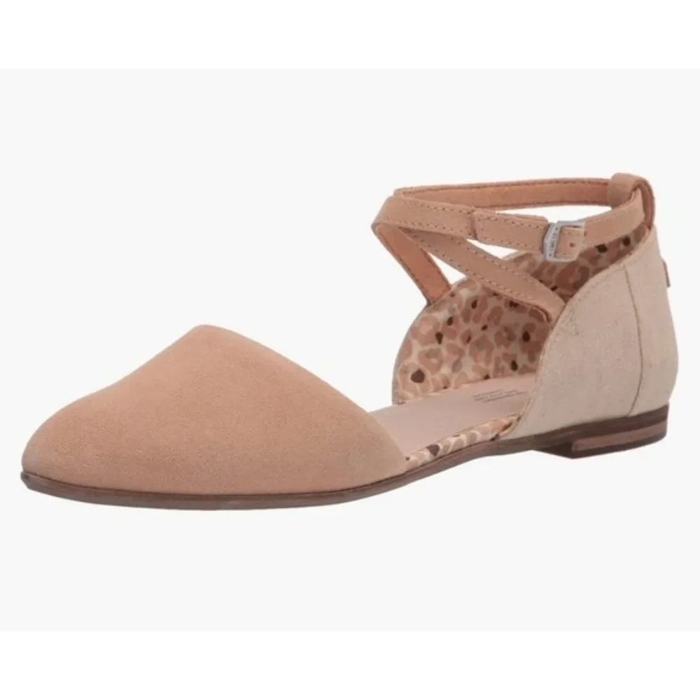 TOMS Julie Ankle Strap Flat - Picture 9 of 9